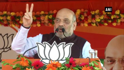 ‘What have Congress, Jharkhand Mukti Morcha done for benefit for poor’, asks Amit Shah