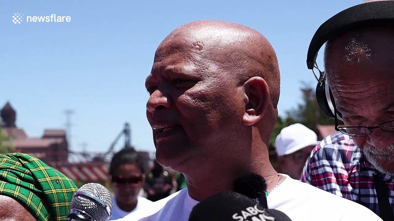 Workers protest closure of ArcelorMittal plant in South Africa