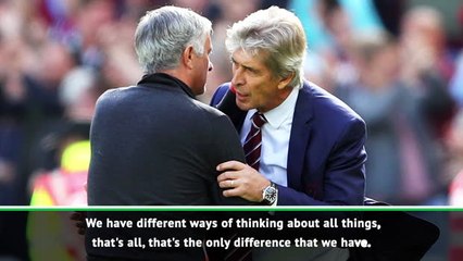 Mourinho is not my friend - Pellegrini