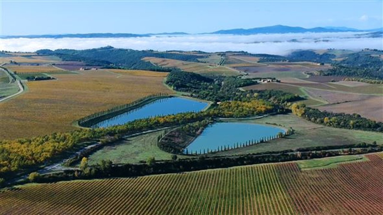 Wunderschöne orte: val dorcia in der toskana
