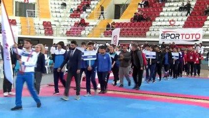 Taekwondo Türkiye Şampiyonası'nın seremonisi yapıldı