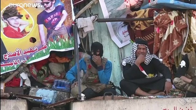 7 قتلى في مواجهات بين الشرطة العراقية ومتظاهرين ببغداد