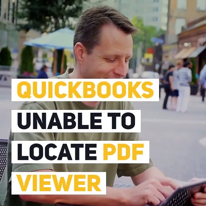 QuickBooks Unable to locate PDF viewer