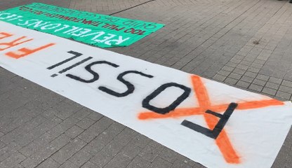 Une action des étudiants pour des investissements "Fossil Free" à l'UCLouvain