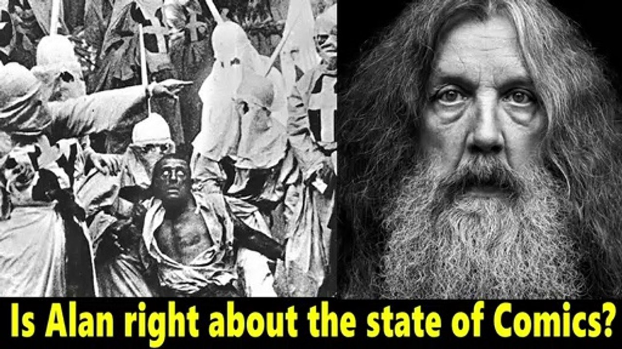 Alan Moore's controversial comments about Comics - Comics on the Pyre