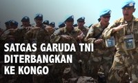 Satgas Garuda TNI Diterbangkan ke Kongo