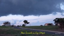 LE CAP D'AGDE - Etonnantes images de trombes d'eau au large