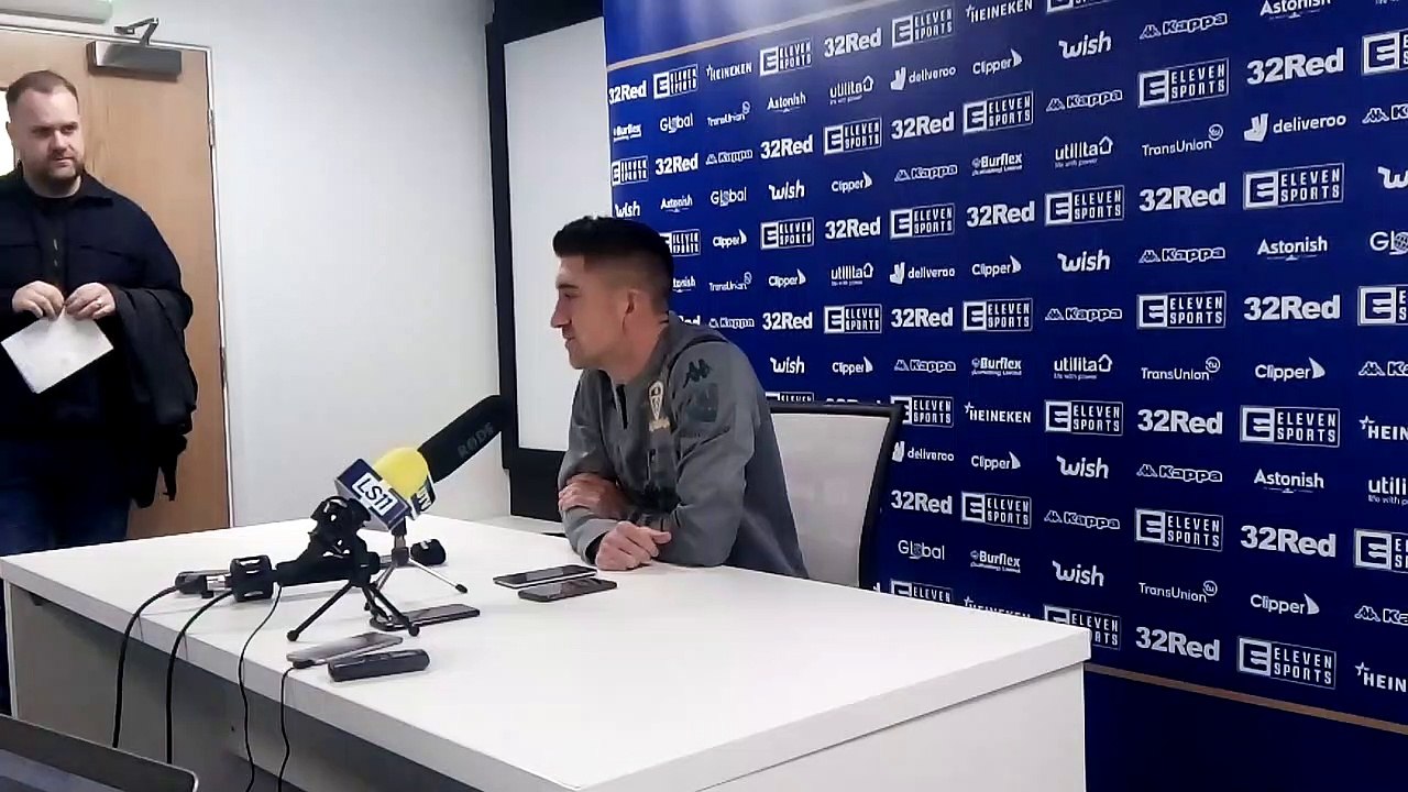 Pablo Hernandez pre-Luton press conference