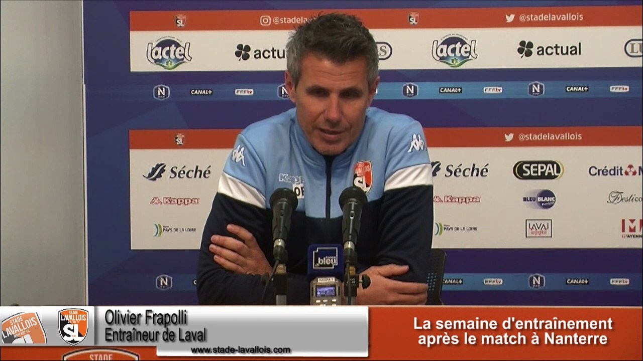 (J14) Laval - Créteil, le point presse avec O.Frapolli