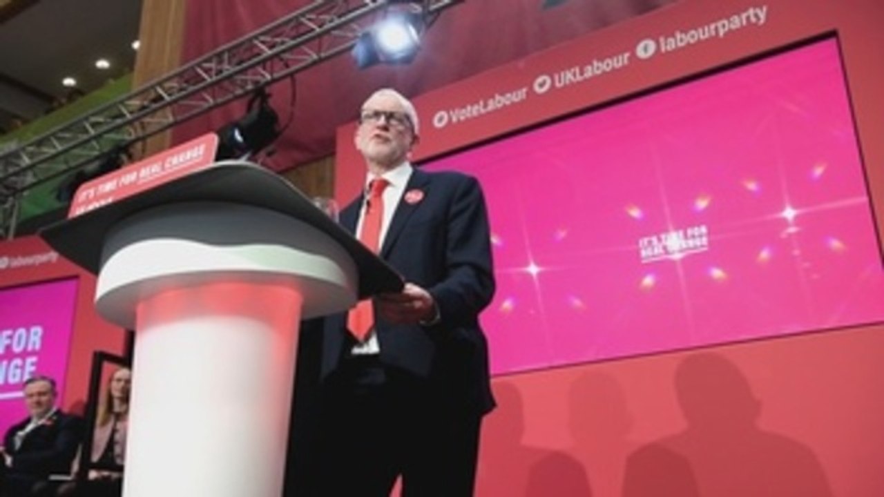 Corbyn presenta un "radical" programa laborista