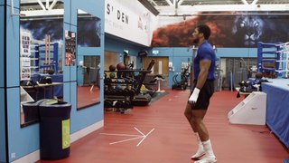 Anthony Joshua in Camp #1 GENERAL WARM UP
