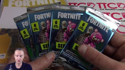 Скачать видео: Panini FORTNITE TRADING CARDS SERIE 1 _ STARTER PACK + DISPLAY BOX _ Unboxing