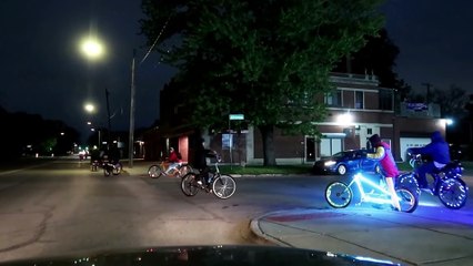 DETROIT'S LIGHTED BIKES AT NIGHT AND HOW THEY WORK