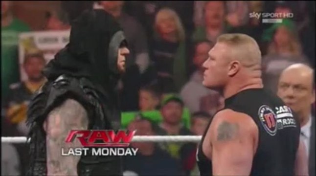 (ITA) Brock Lesnar e Paul Heyman sfidano Undertaker a WrestleMania (WWE RAW 03/03/2014)