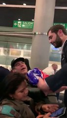 La pelea entre Álvaro Cotes y Carlos Caicedo en el aeropuerto El Dorado