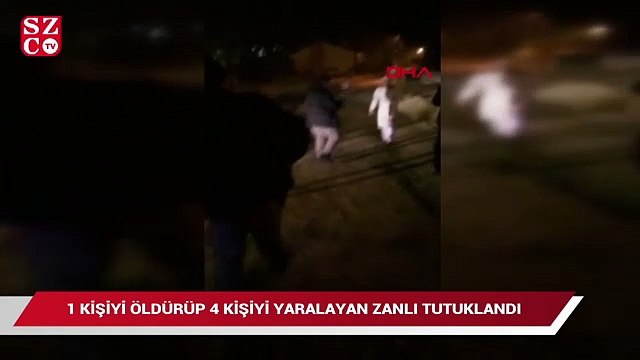 Niğde’de 1 kişiyi öldürüp 4 kişiyi yaralayan zanlı tutuklandı