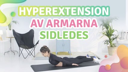 Hyperextension av armarna sidledes - Steg för Hälsa