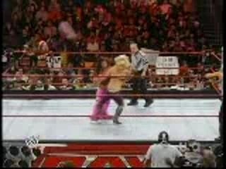 RAW 28.01.08: Ashley & Mickie Vs Jillian & Beth Phoenix