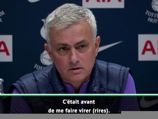 Tottenham - Mourinho ne devait jamais entraîner les Spurs : ''Depuis, je me suis fait virer de Chelsea''