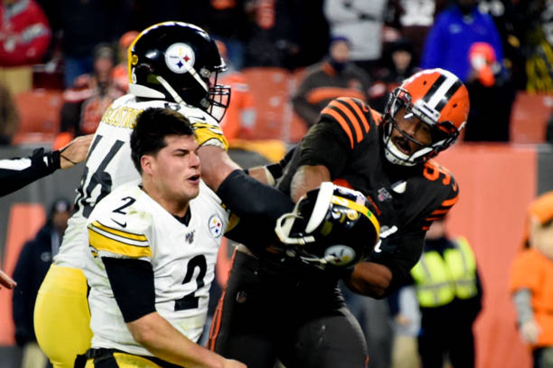 Mason Rudolph Forgives Myles Garrett for Helmet Incident