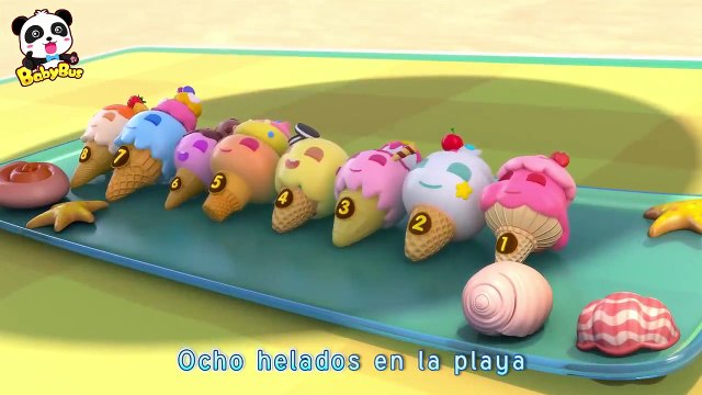 Diez Donas Bailando | Canciones Infantiles | Canción de Números Para Niños | BabyBus Español