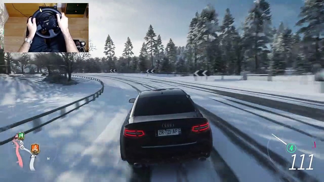 Forza Horizon 4 - 1000HP AUDI RS6 C6 BERLINE - Test Drive with THRUSTMASTER TX + TH8A - 1080p60FPS