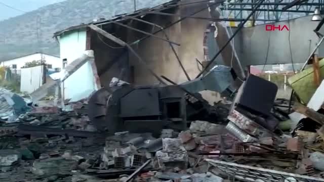 Süt ürünlüri işletmesinde kalorifer kazanı patladı 1 yaralı