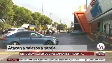 Atacan a balazos a pareja en Nuevo León