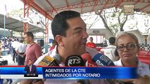Autoridades de la provincia del Guayas respaldan a los agentes de la CTE