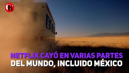 Netflix cayó en varias partes del mundo, incluido México