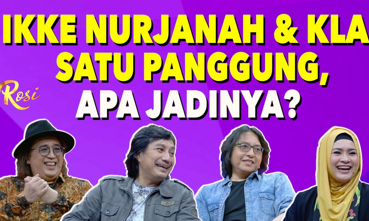 Ikke Nurjanah & KLa Project  Satu Panggung, Apa Jadinya? - ROSI (5)