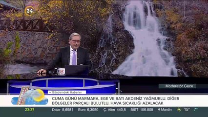 Günpınar Şelalesi'nde sonbahar