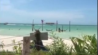 Homem na praia e acaba filmando seus últimos momentos de vida