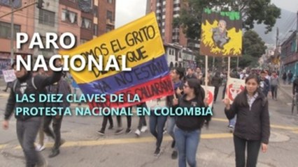Los diez móviles de la protesta nacional en Colombia