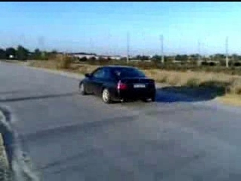 Honda Accord Type R With A Hard Start and Screeching Burnout