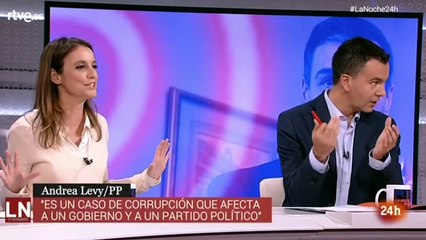 Levy calla a un diputado de Podemos que habla de regeneración: «Espero que no sea como el vergonzoso trato de Irene Montero a su escolta»