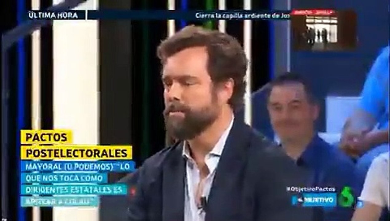 ¿Quienes son realmente los partidos ULTRAS?  Iván Espinosa se lo aclara a Ana Pastor, que parece algo perdida...