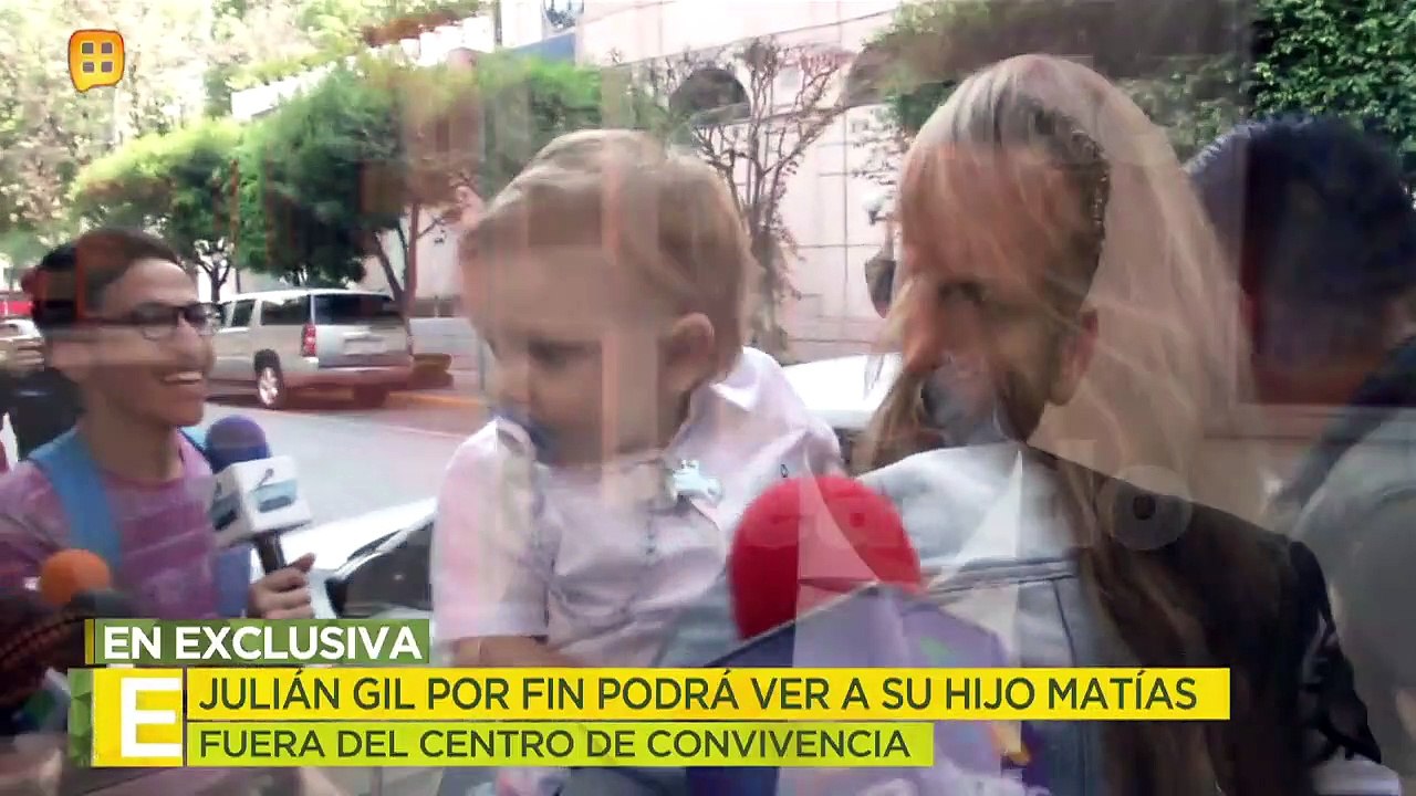 Julián Gil por fin verá a su hijo Matías.| Ventaneando
