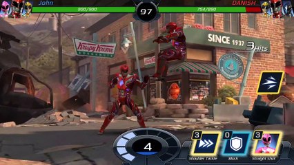 RED RANGERS PERFECT FINISHING BLOW