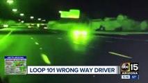 Wrong-way driver stopped near L-101 and Broadway Road