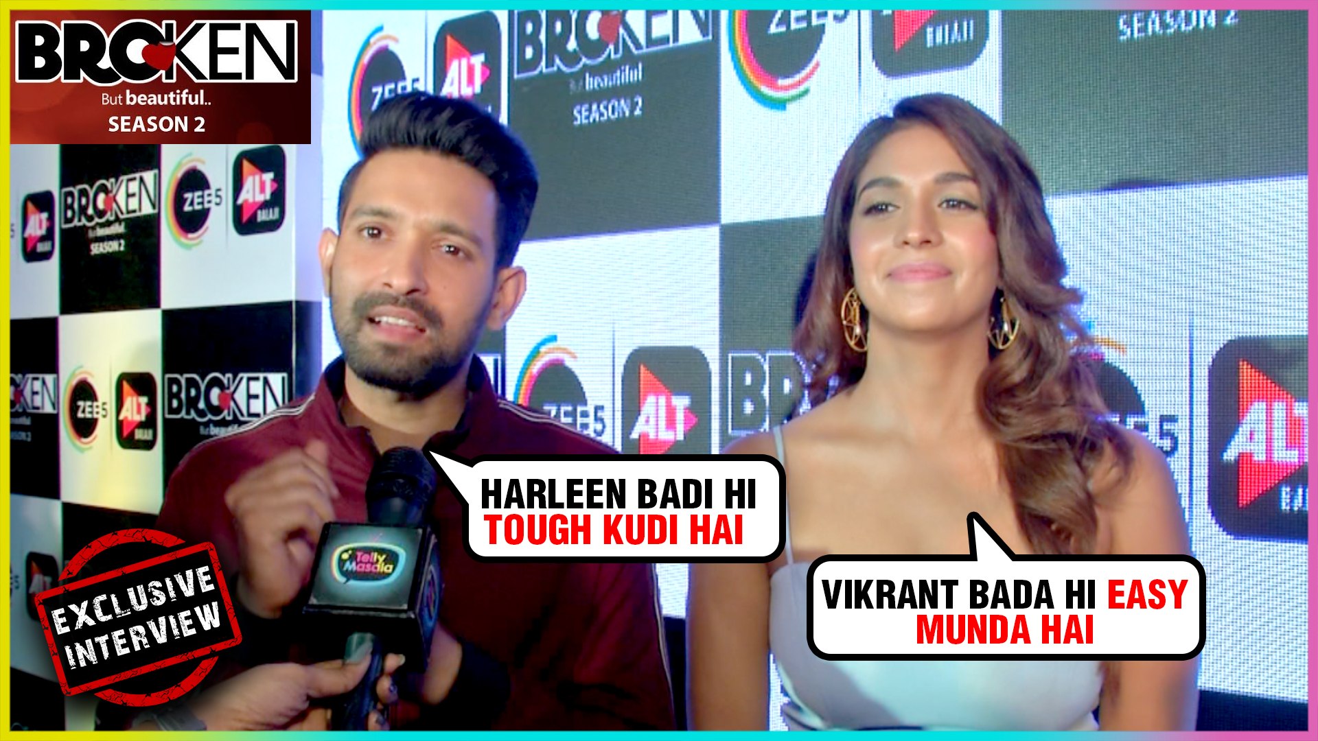 Vikrant Messay Harleen Sethi REVEAL Their Off Screen Secrets Broken But Beautiful Season 2