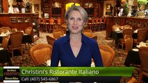 Christini's Ristorante Italiano OrlandoExcellentFive Star Review by Rowland Guilford