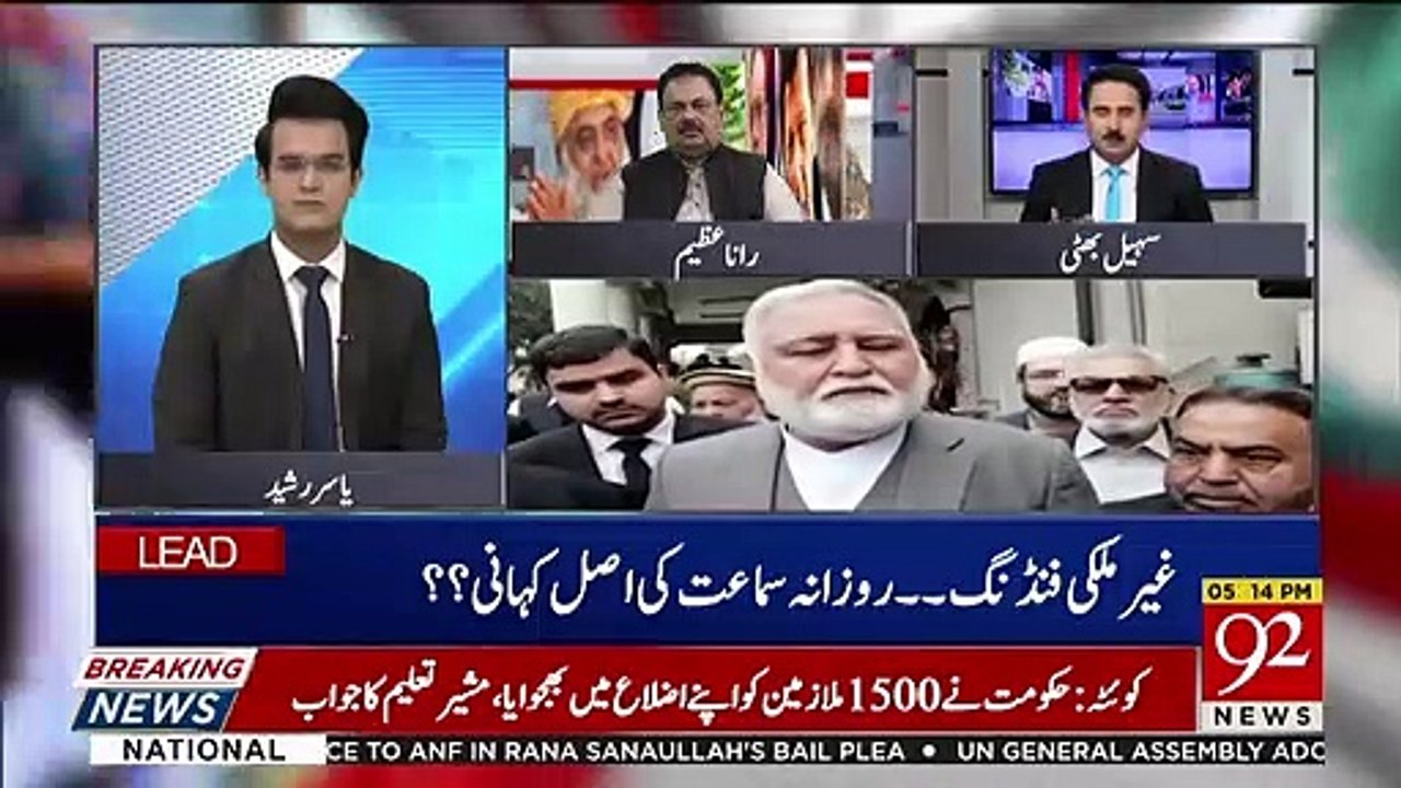 Sohail Bhatti discloses the inside story of PTI foreign funding case