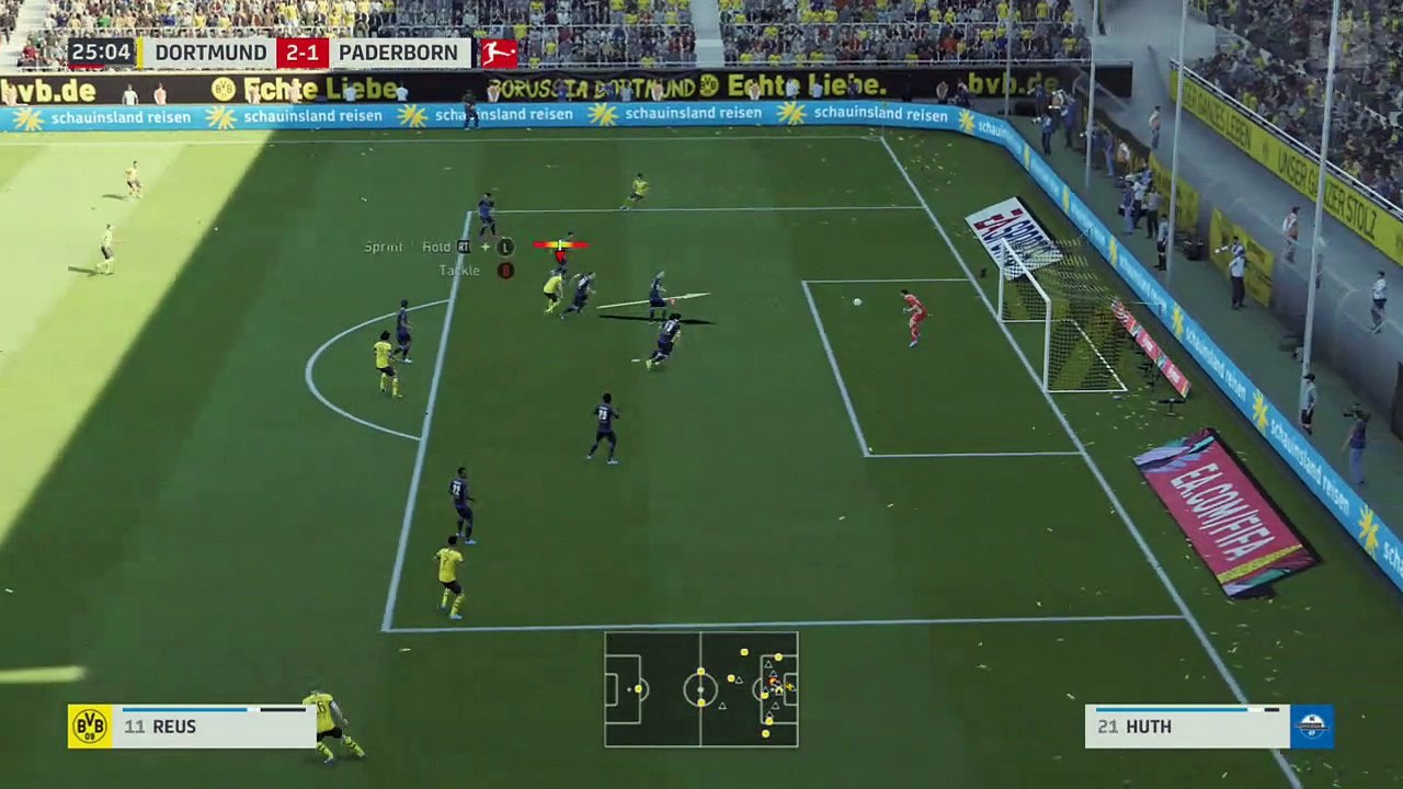 FIFA 20 - Borussia Dortmund vs Paderborn 2019-2020 Bundesliga Season - Gameplay Prediction