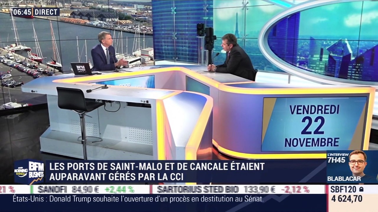 Franck Goldnadel (Edeis): Edeis, choisi par la Région Bretagne pour gérer les ports de Saint-Malo et Cancale - 22/11