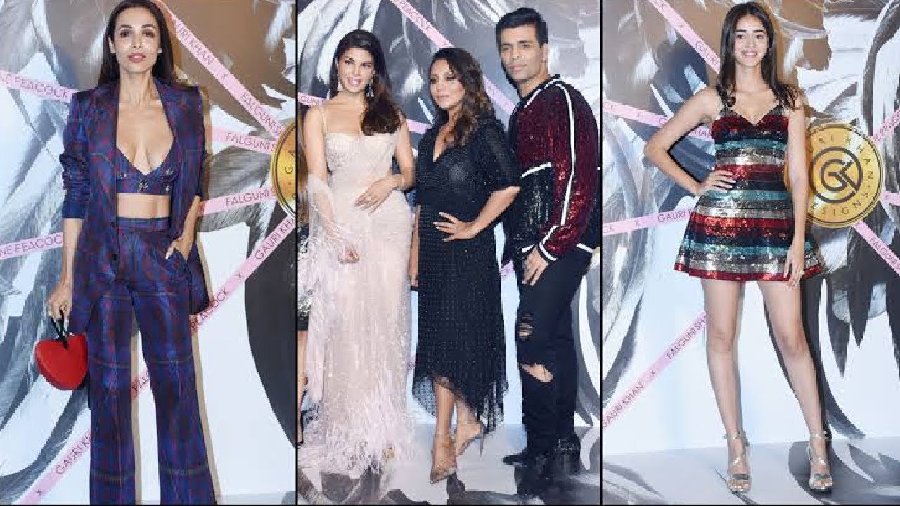 Malaika and Other Celebs SPOTTED At Launch Of Falguni Shane Peacock Flagship Store Designed By Gauri