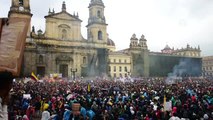 Kolombiya'da göstericilere polis müdahalesi