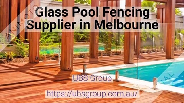 Glass Pool Fencing Supplier in Melbourne