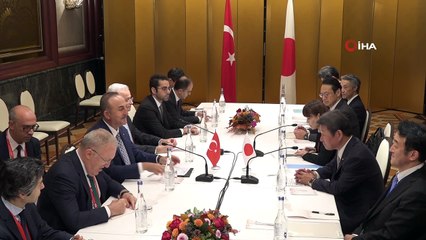 - Dışişleri Bakanı Çavuşoğlu, Japon mevkidaşı Motegi ile görüştü