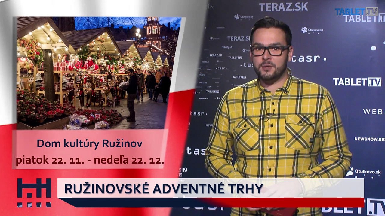 POĎ VON: V Bratislave sa otvárajú Vianočné trhy